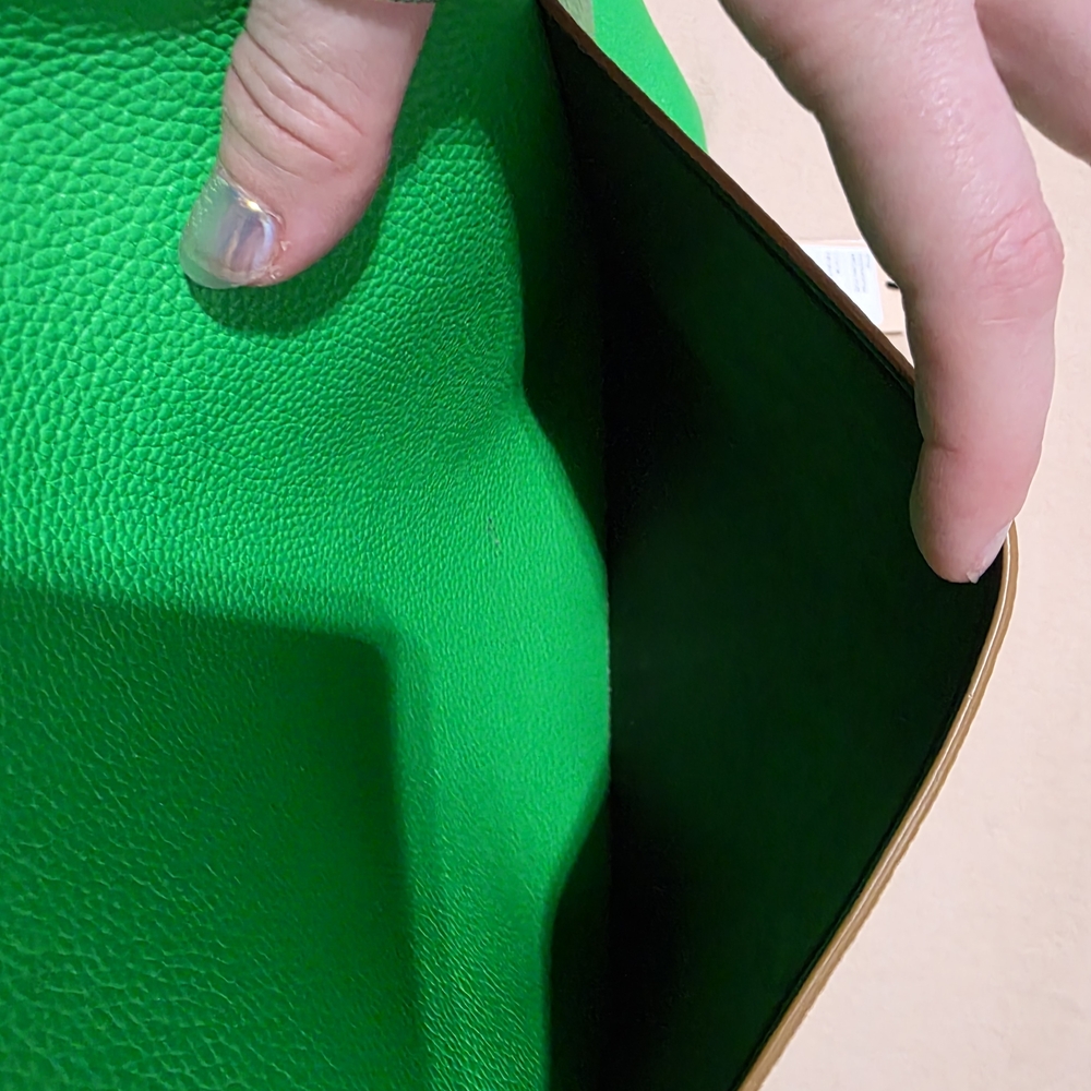 Rebecca Minkoff Bright Green Leather Tote - Picture 9 of 14